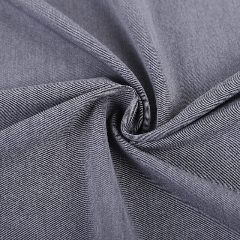 FX54444 Độ cao độ bền chống nhăn chống lại Poly Viscose Spandex Twill vải cho quần