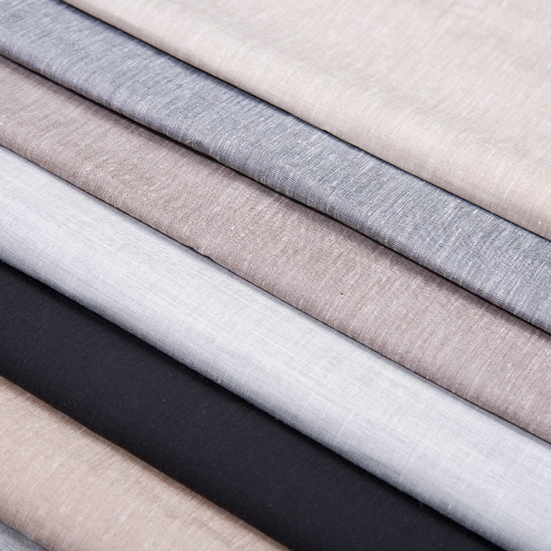 FX55884 Thời trang tr poly rayon spandex với vải nhuộm màu trên cùng